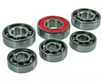 Motorns lagersats, Kina-skoter 4-T 50cc / Peugeot 4-T / SYM 4-T - Ramlager - 301-0143 - 2