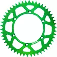 Supersprox Rear Sprocket Alu RAL-460:50 Green - MC Bakdrev - 27-3-460-50-3 - 1