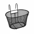 Framkorg med krokar, Junior, svart 25x17x16cm - Varukorgar - 60773 - 1
