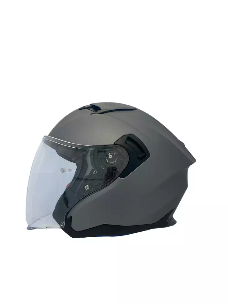 MC-hjälm APEX JI200, titan - MC öppningsbara och öppna hjälmar - 700-25303 - 1