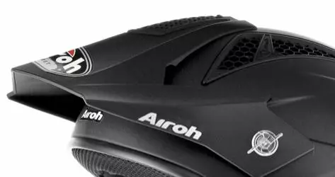 Airoh Trr skärm matt svart - Hjälm reservdelar - 571-4123 - 1