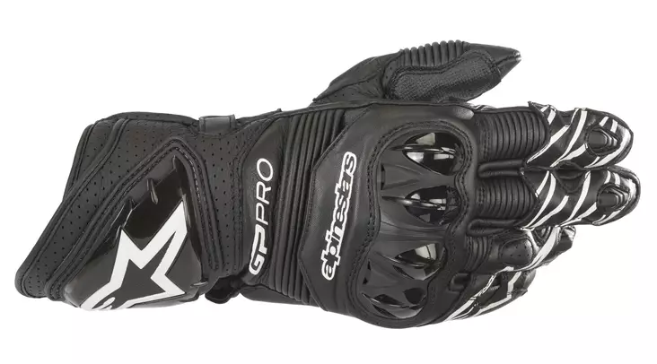 MC handskar Alpinestars GP Pro R3, svart - MC handskar - D261043 - 1