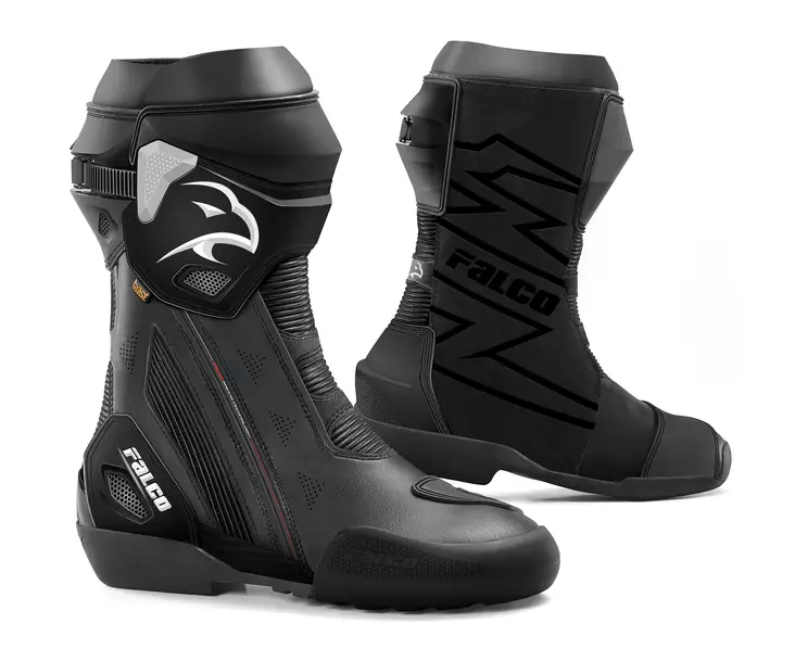 Gianni Falco Elite GP racing shoes, black - MC stövlar och skor - FAL322-22-003 - 1