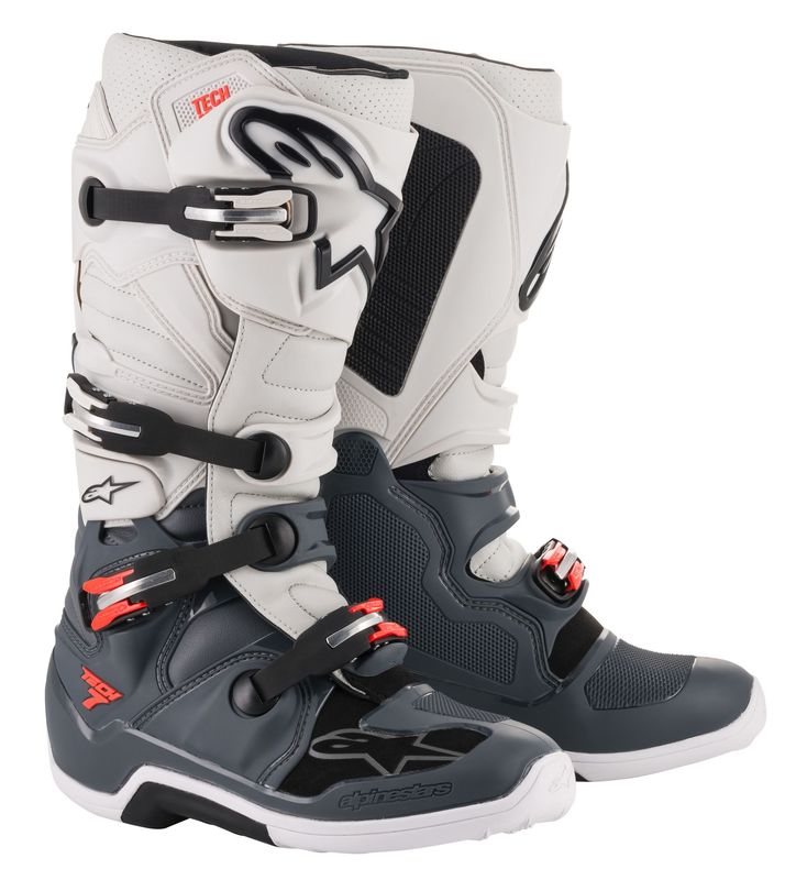 Alpinestars crossisaapas Tech 7, harmaa - Crosstövlar - D440453 - 2