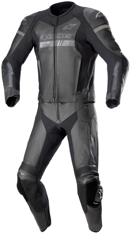 MC skinnställ Alpinestars GP Force Chaser V2, tvådelad, svart - MC skinnställ - D439133 - 2