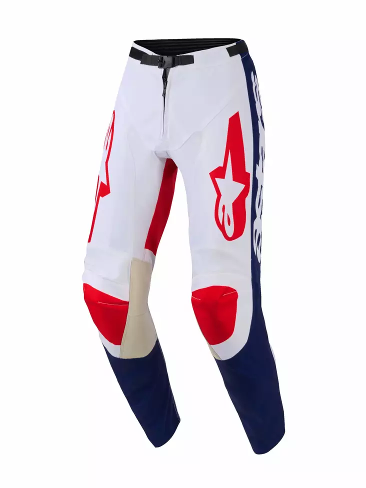 Alpinestars Racer Riway Crossbyxor Vit/Blå/Röd - Crossbyxor - D512723 - 1