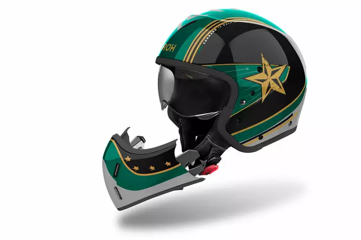 Avokypärä J 110 command irrallaan - MC öppningsbara och öppna hjälmar - 57-24073 - 1