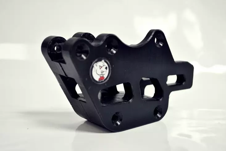 AXP Chain Guide Black Yamaha YZ125-YZ250-YZ250F-YZ450F-WR250F-WRF450-WR250 07- - Motocross kedjestyrare - 397-AX1383 - 1