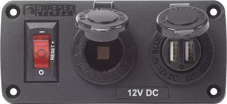 Blue Sea Below deck panels - Säkrings- och elpaneler - 134-4363 - 1