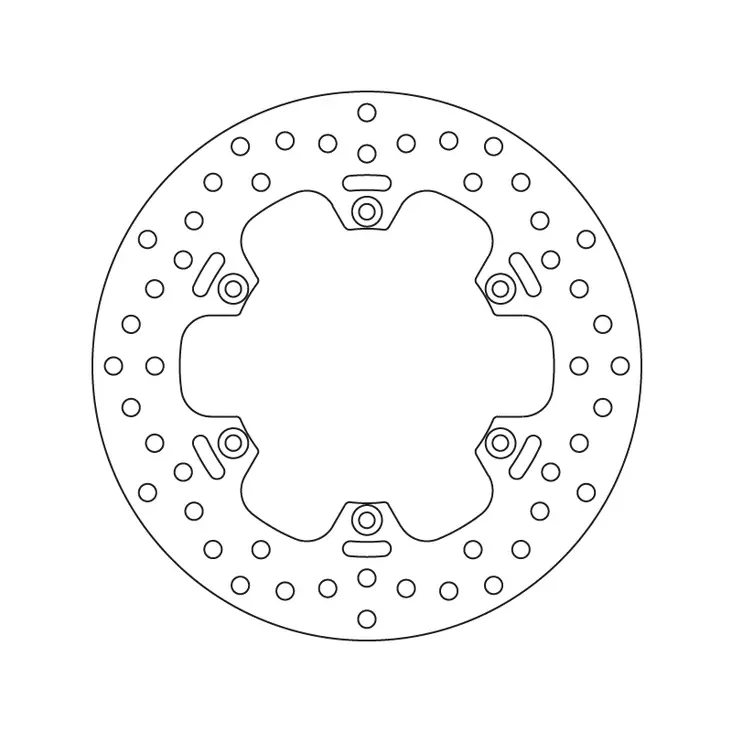 Brembo Bromsskiva Serie Oro - MC Bromsskivor - 232-68B40753 - 1