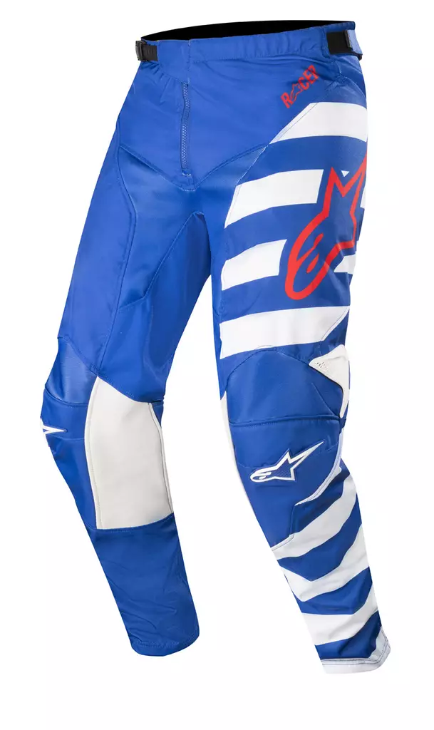 Crossbyxa Alpinestars Racer Braap, blå/vit/röd - Crossbyxor - D247893 - 1