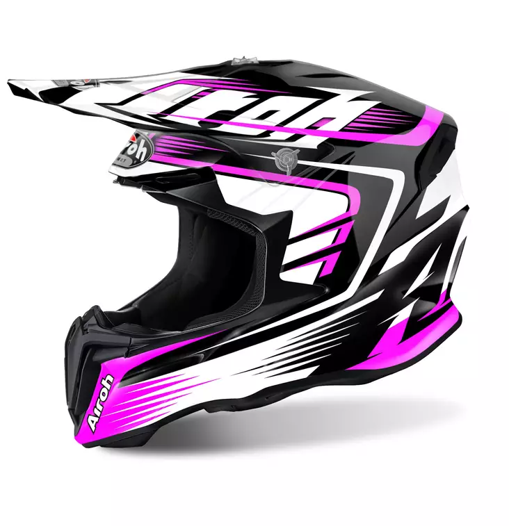 Crosshjälm Airoh Twist Mix, pink - Crosshjälmar - 57-7026-3 - 1