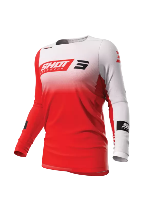 Crosströja Shot Contact Scope, röd - Crosströjor - 611-2323 - 2