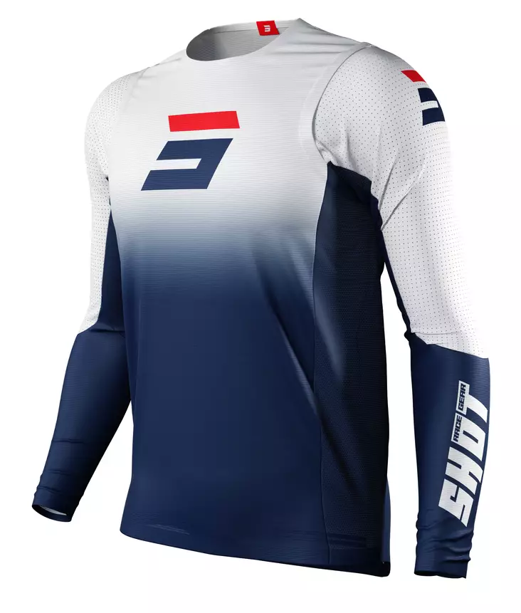 Crosströja SHOT Gradient, blå - Crosströjor - 611-2243 - 1