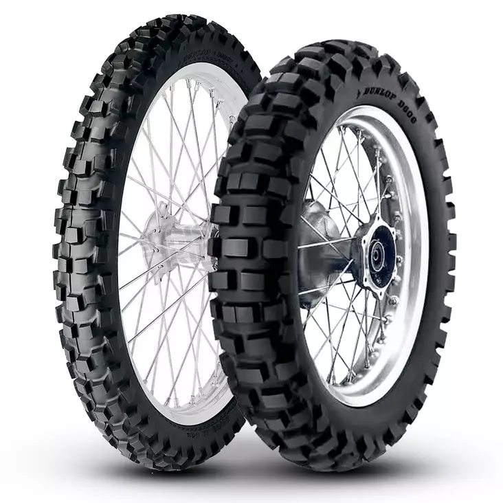 Dunlop D606 90/90-21 54R TT F - Dunlop däcken - 544-665433 - 1