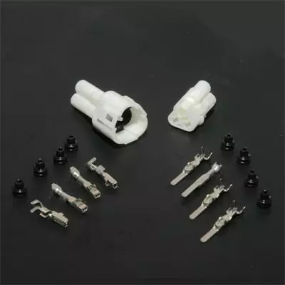 Electrosport 3-pin Sealed Connector Set WHITE - MC Andra eldelar - 110-10-0143 - 1