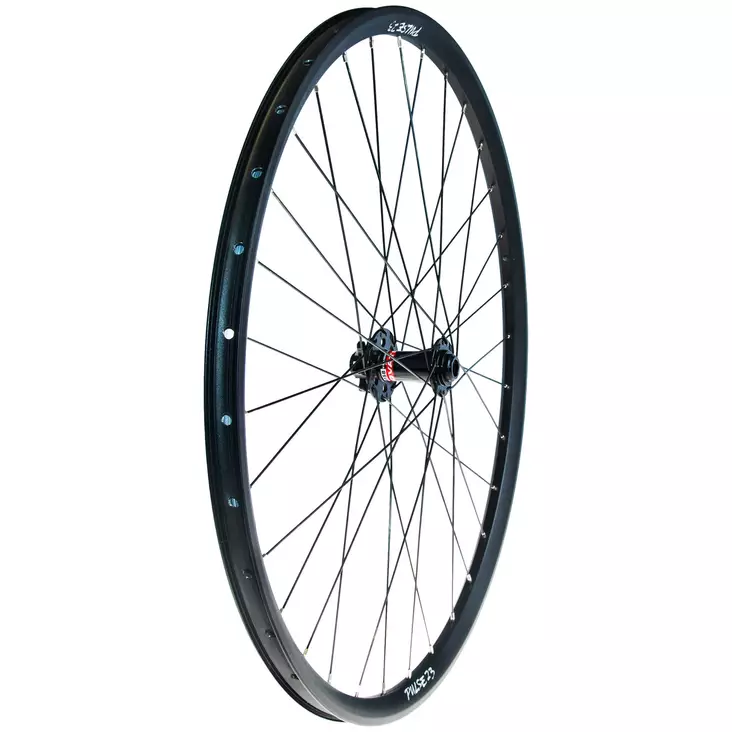 Framhjul 29" 23-622 Disc, GRAVEL MACH1 Pulse 23, dubbelbotten, skivbroms, svart - Fälgar fram med skivbromsnav - 59303 - 1