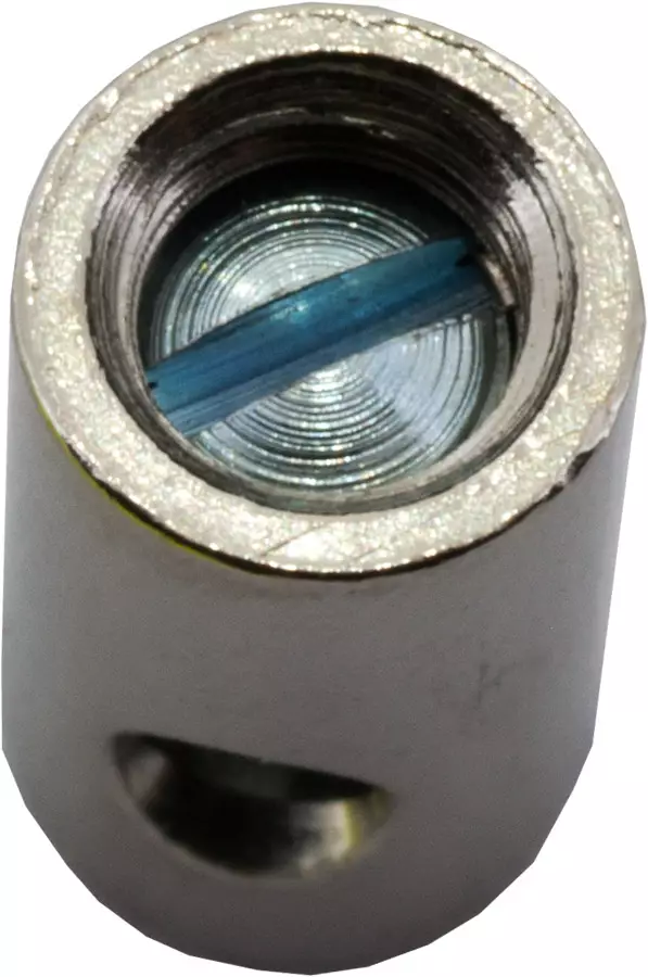 Fix Skruvnippel, Ø 5,5mm , längd 10,0mm , vajer Ø 2,0mm , (10st) - Nipplar och justerskruvar - 7-223 - 1