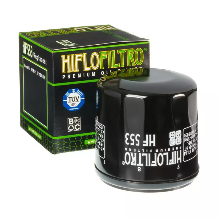HiFlo oljefilter HF553 - MC Oljefilter - 20-HF553 - 1