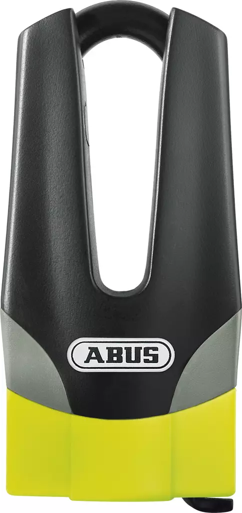 Abus Skivbromslås Granit Quick Maxi 37/60HB70 Gul - MC Skivbromslås och kedjelås - 49-43849-3 - 1
