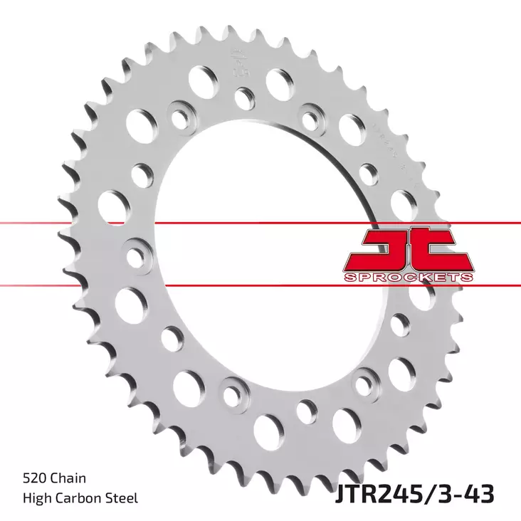 JT Bakdrev JTR245/3.43 - Motocross bakdrev - 274-R245-3-43 - 1