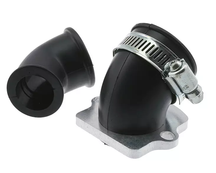 Förgasarfläns Racing, Ø24&32mm, Gilera- / Piaggio- / Aprilia-skotrar 50cc - Förgasarfläns - 302-0393 - 1