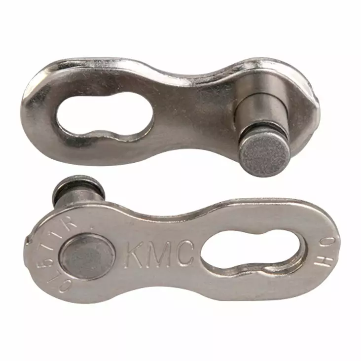 Kedjelås KMC 7/8 R, EPT silver, 3/32" 2st/förp - Kedjor med 6/7/8 växlar - C78EPTR73 - 2