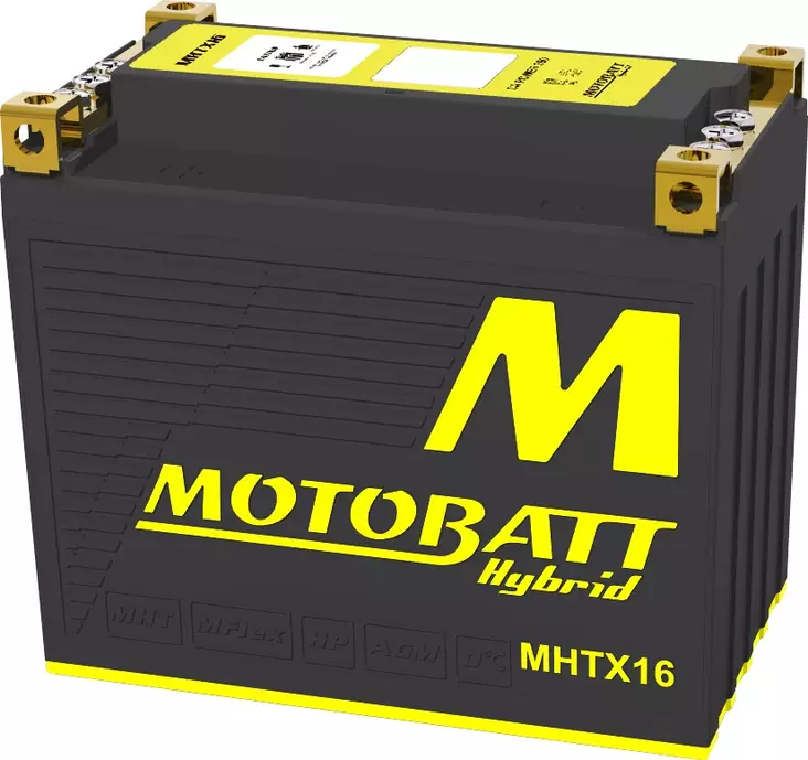 Motobatt Hybrid batteri MHTX16 - Motorbatt batteri - 14-519-3 - 1