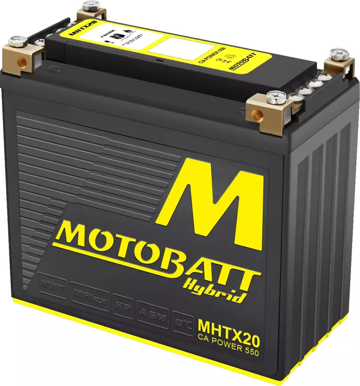 Motobatt Hybrid batteri MHTX20 - Motorbatt batteri - 14-526-3 - 1