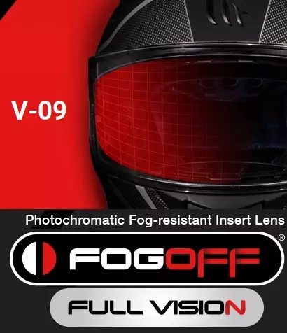 MT Fogoff Photocromatic antifog lens for V-09 visor - Visir - 182809923 - 1