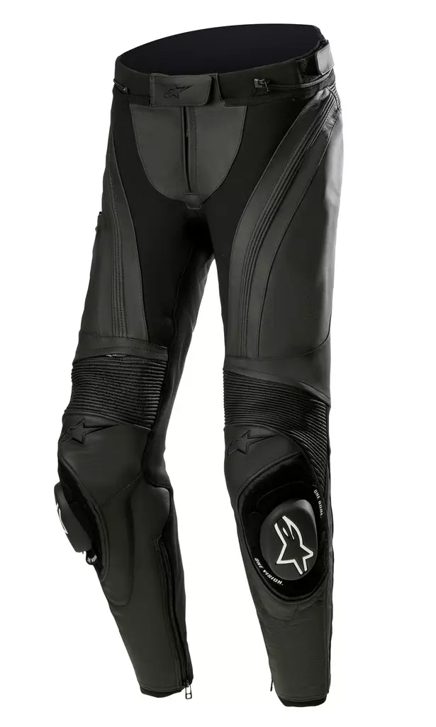 MC skinnbyxor Alpinestars Missile v3 för kvinnor, svart - MC skinnbyxor - D412663 - 1