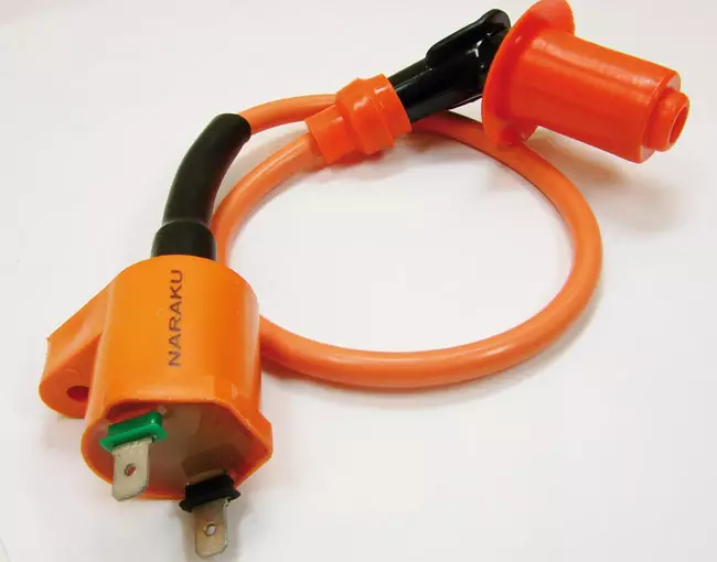 Naraku Tändspole Racing, 2-stift, Universal, Kina-skotrar / Keeway / Kymco - Tändspolar och enheter - 303-0243 - 1