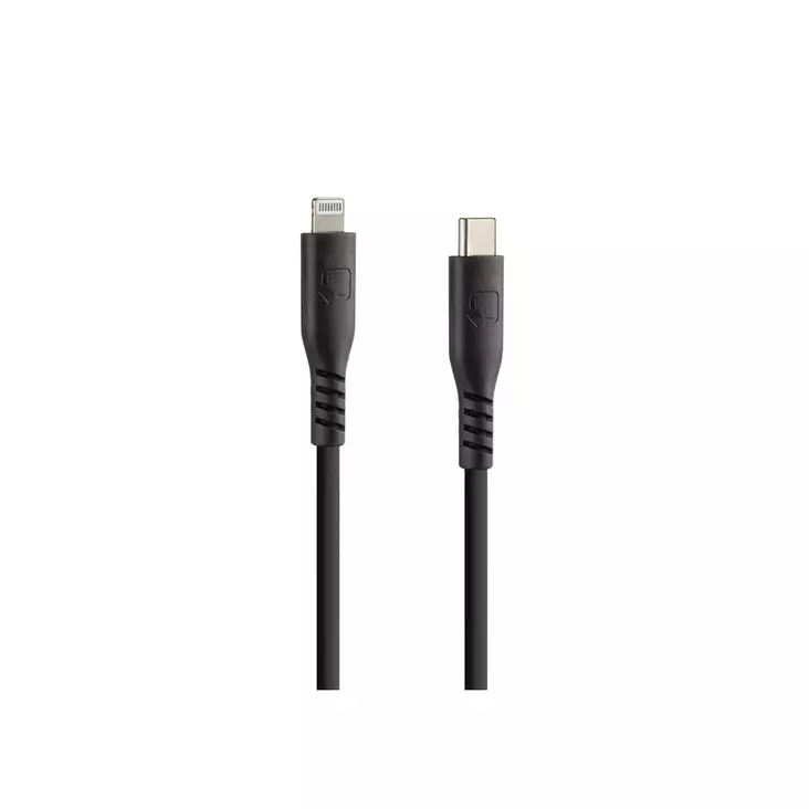 Optiline Pro, Silicon cable Usb Type C > Apple 8 Pin - 60 cm - MC Mobil och tablet tillbehör - 295-2093 - 1