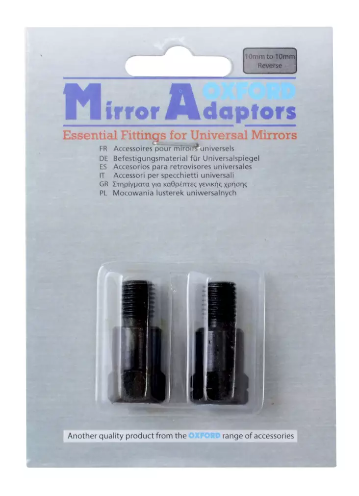 Spegeladapter, M8 Höger-gängning (handtag) -> M8 Vänster-gängning (spegel) - Speglar - 307-2965-3 - 1