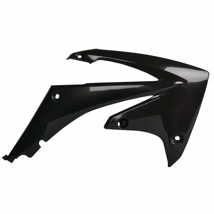 Polisport radiator scoops CRF250R(10-13)450R(09-12) black - Motocross kylargaller - 176-8412700003 - 1
