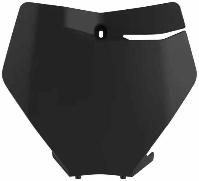 Polisport number plate KTM SX/SXF/XCF 2019 black - Motocross nummerplåt - 174-8666400003 - 1