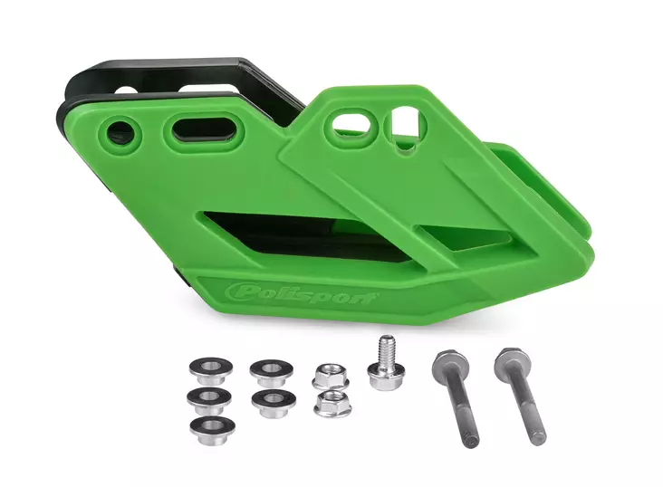 Polisport Performance kedjestyrare KX250F/KX450F 09-16 grön - Motocross kedjestyrare - 179-0301-3 - 1