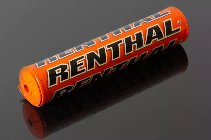 Renthal Shiny Pad (240mm) Orange - MC Styrkuddar - 455-P323 - 1