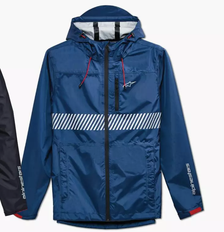 Regnjacka Alpinestars Fusion, blå - MC regnkläder - D413393 - 1