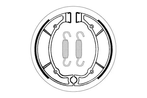 SBS Bromssko 2063 - MC Bromsskor - 23-2063 - 1