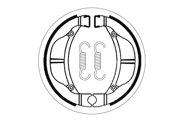 SBS Bromssko 2093 - MC Bromsskor - 23-2093 - 1