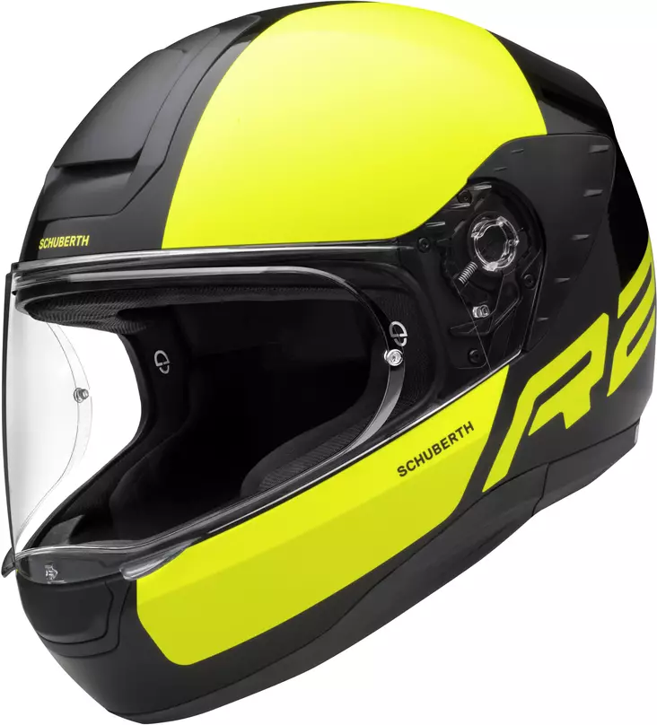 Schuberth R2 Dyno Gul - MC integralhjälmar - 51-1954-3 - 1