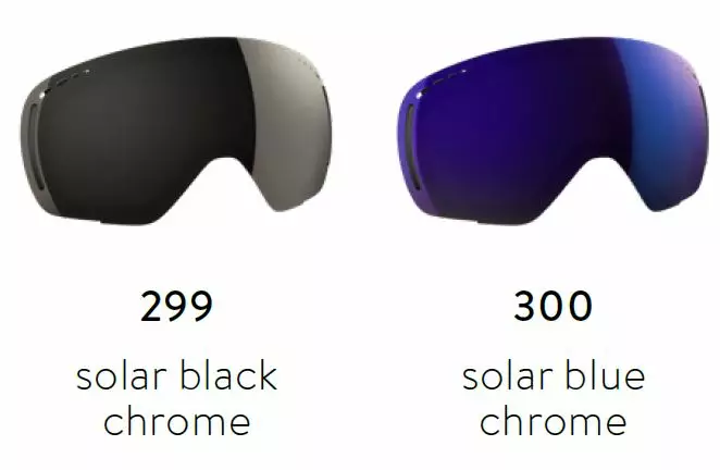 SCOTT Repl Lens LCG Evo with Lens Case sola blk chr - Glasögon linser - 628-520-3 - 1