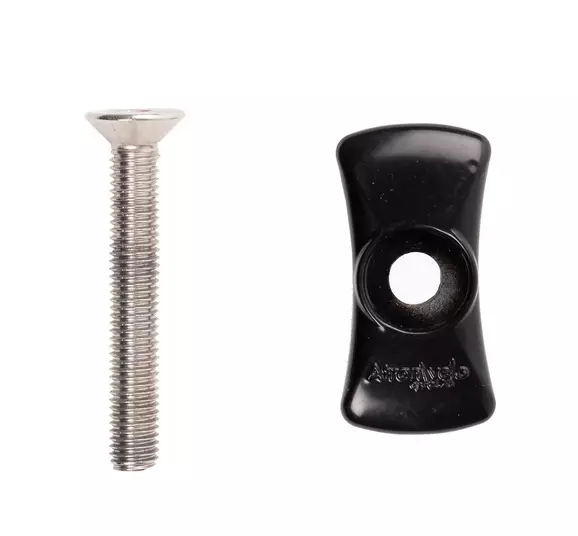 Stödfäste med M10 x 70 skruv, rostfritt stål - Stöd och delar - 62183 - 2
