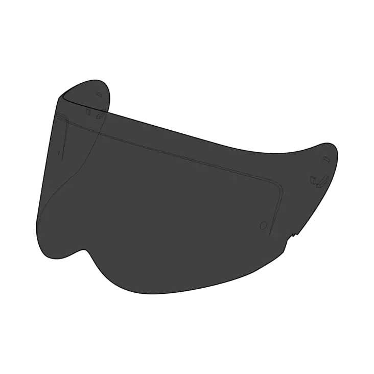 Simpson Venom visir Mörk - Visir - 638-102103 - 1