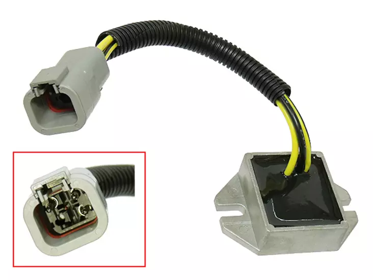 Sno-X snöskoter voltregulator, BRP 550cc 2005-09 - Snöskoter regulator - 81-01143 - 1