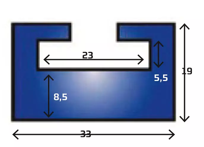 Liukukisko - Snöskoter slides - 84-0233 - 1