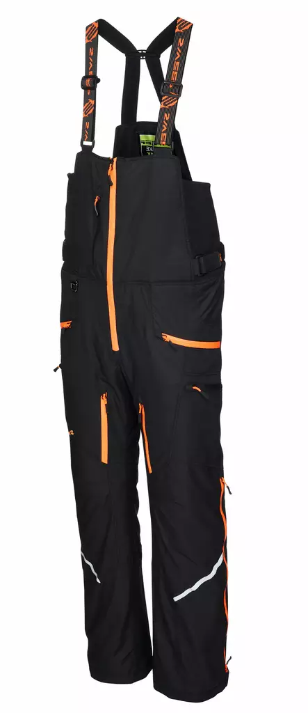 Sweep Recon snöskoterbyxor, svart/orange - Skoterbyxor - TTREC-023 - 1