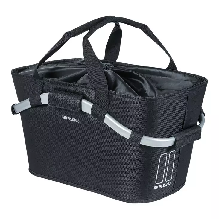 Bakre korg BASIL Classic Carry All MIK med pakethållarfäste, svart - Väskor - 11353 - 1
