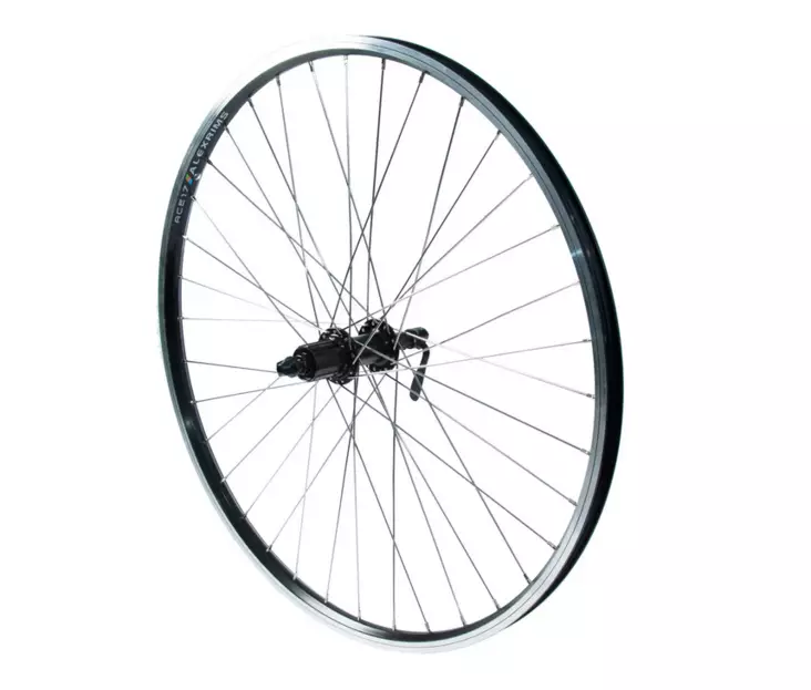Bakhjul 26" 18-559 SHIMANO Acera Center Lock 8/9/10, snabbkoppling, ALEX ACE 17 - Fälgar bak med skivbromsnav - 59123 - 1